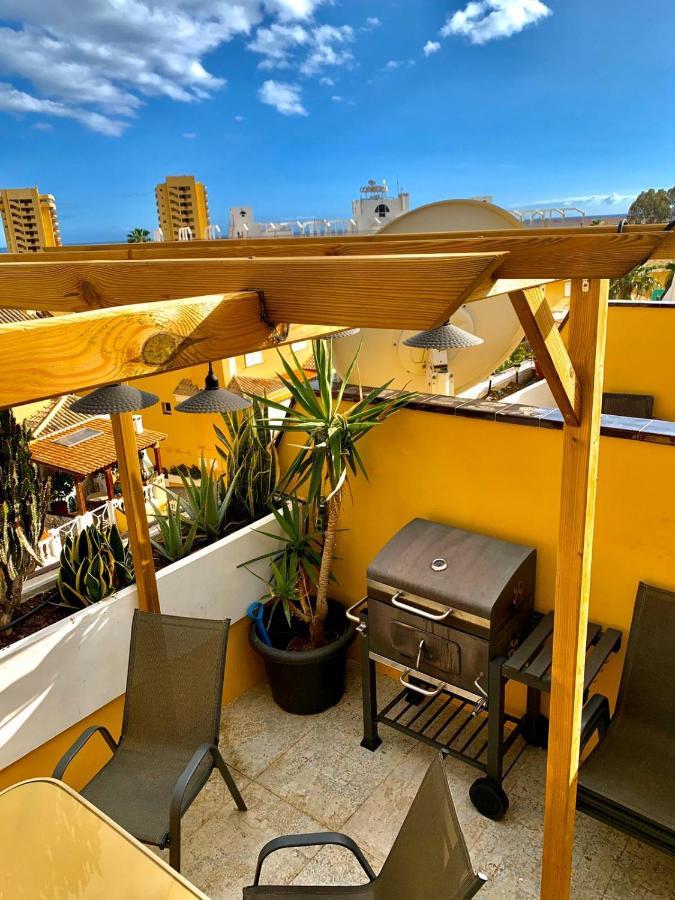 Lux Lovely 3 Bedroom Duplex With Solarium In Centre Of Playa Las Americas Arona  Exterior foto